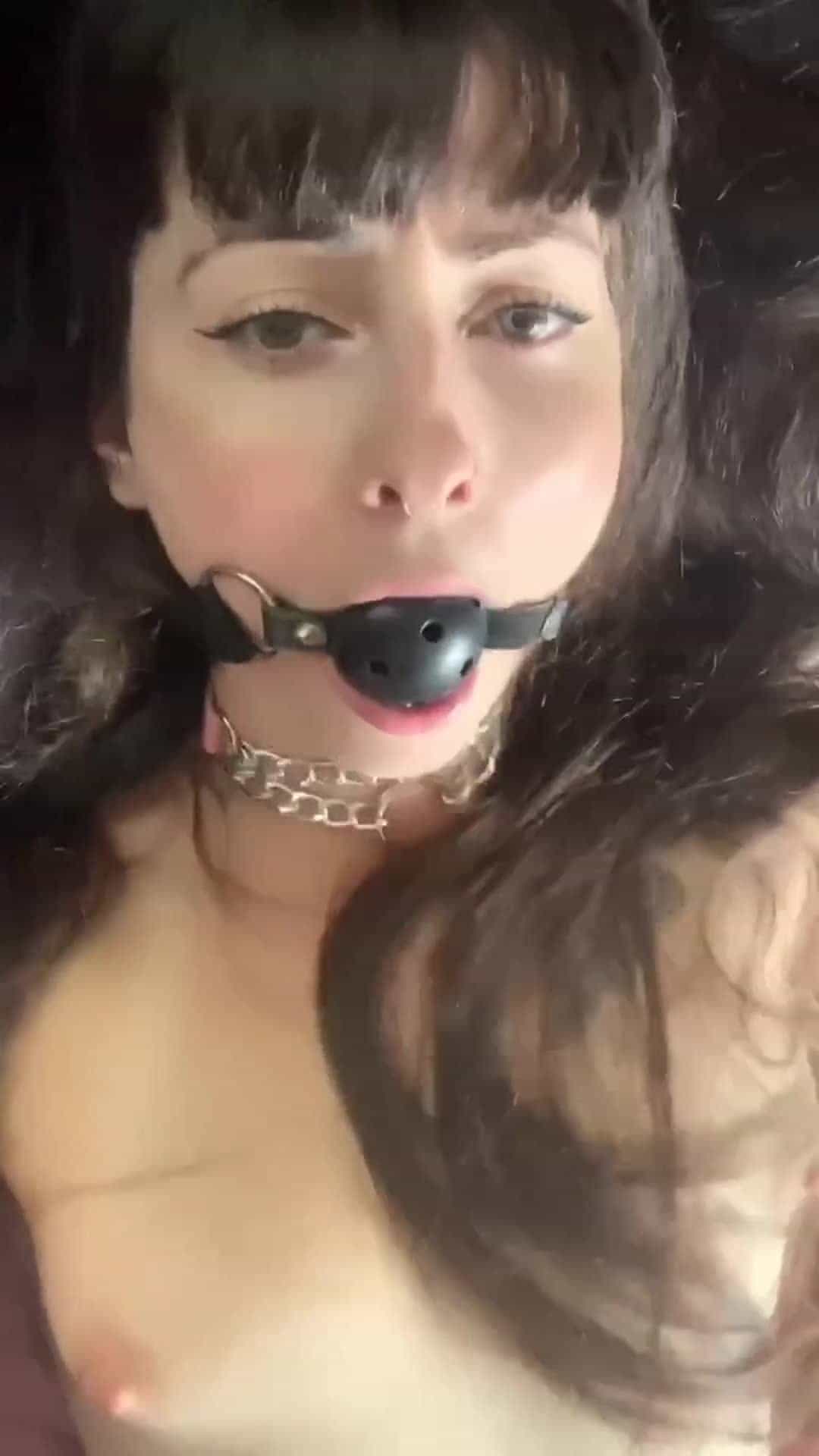 It’s surprising how loud a bratty girl can be, even while gagged [f]