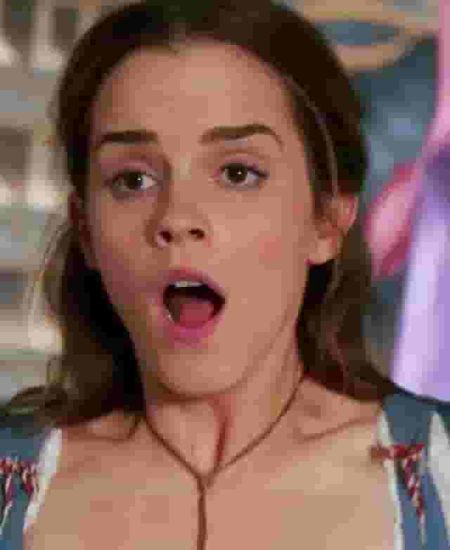 Emma Watson's face when you're eating her pussy and you surprise her by moving down to give her a lo