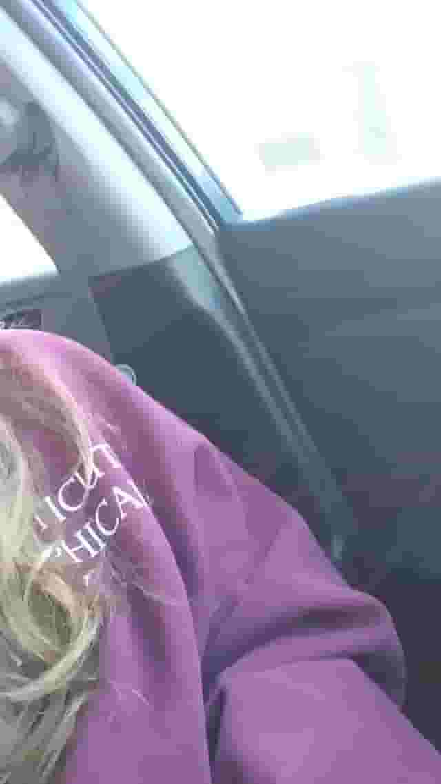 As requested, li[f]ting my shirt in the car [OC b+pussy] (x-post /r/gonewild)