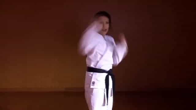 Oh hey Karate Kid. The Hilary Swank version.