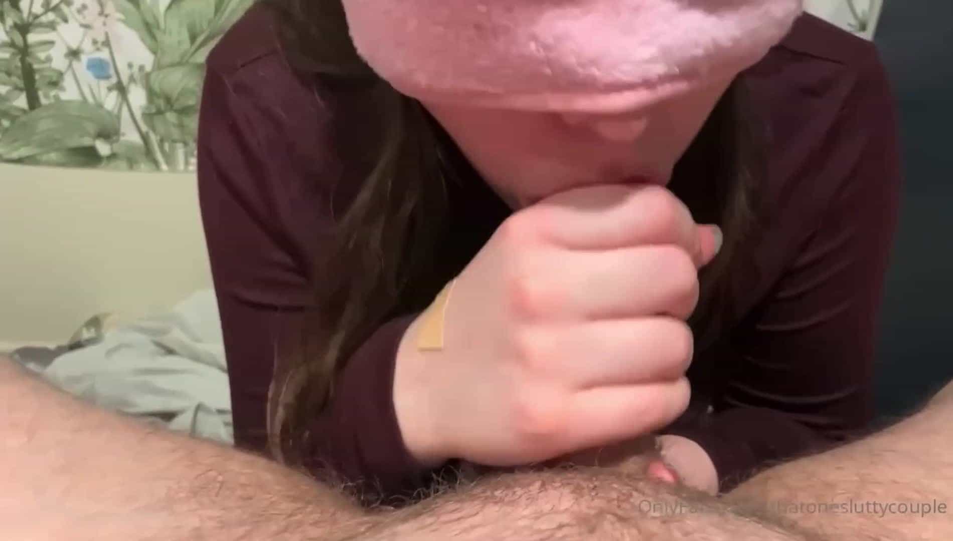 His cock started throbbing and I just kept sucking 