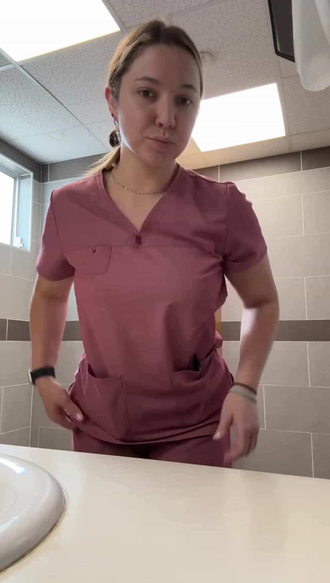 Use one word to describe my nurse tits..👩‍⚕️