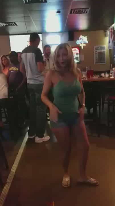 Flashing at the bar