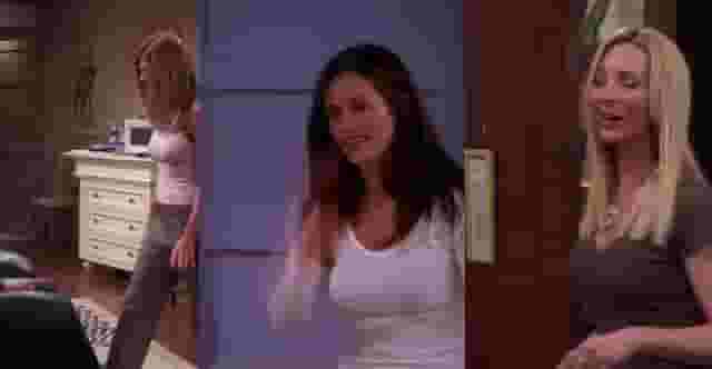 All six stars of Friends - Jennifer Aniston, Courteney Cox, &amp; Lisa Kudrow