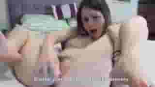 Hot Girl Fingering her Pussy until Orgasm on Webcam