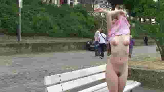 Naked Yoga in Public