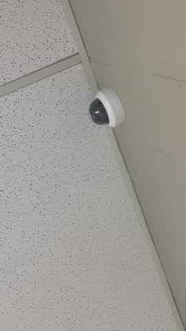 It should be illegal for cameras to be in classrooms!! Do you think they can see me right under it?...