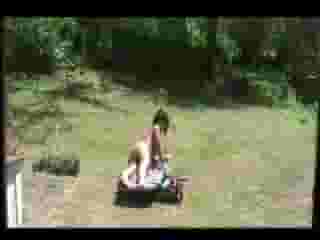 naked sunbathing asking gardener to help finding her ring