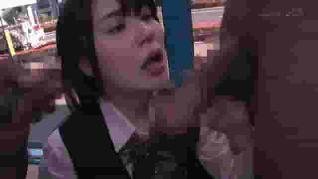 Japanese amateur sucks his black cock in a magic mirror bus (w/sound) (SDMM-014)