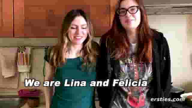 Felicia &amp; Lina Playful Debut - Ersties