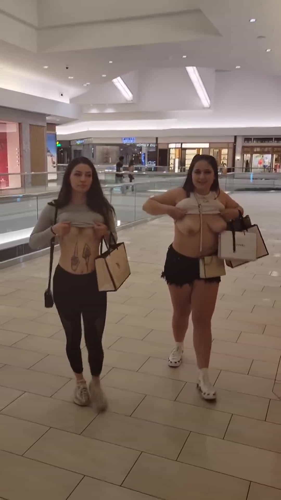 Will you fuck us in the mall?