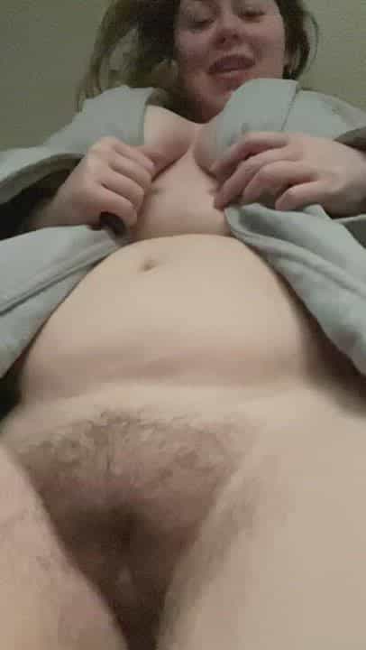 Eat my hairy pussy while I grind it into your face :)