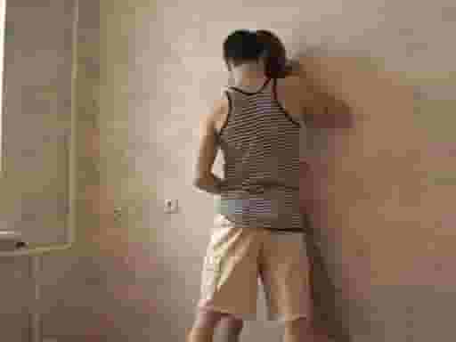 Forced Young Russian in New Apartment [GIF]