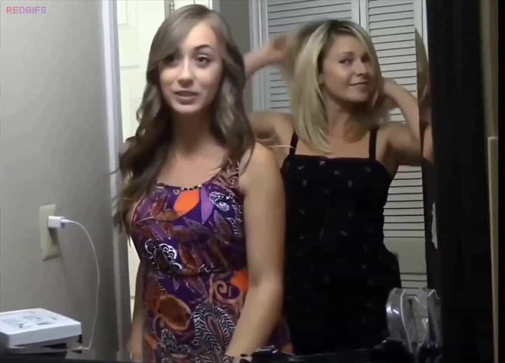 Thursday Night Video girls Allison and Nicole. Full video in comment.