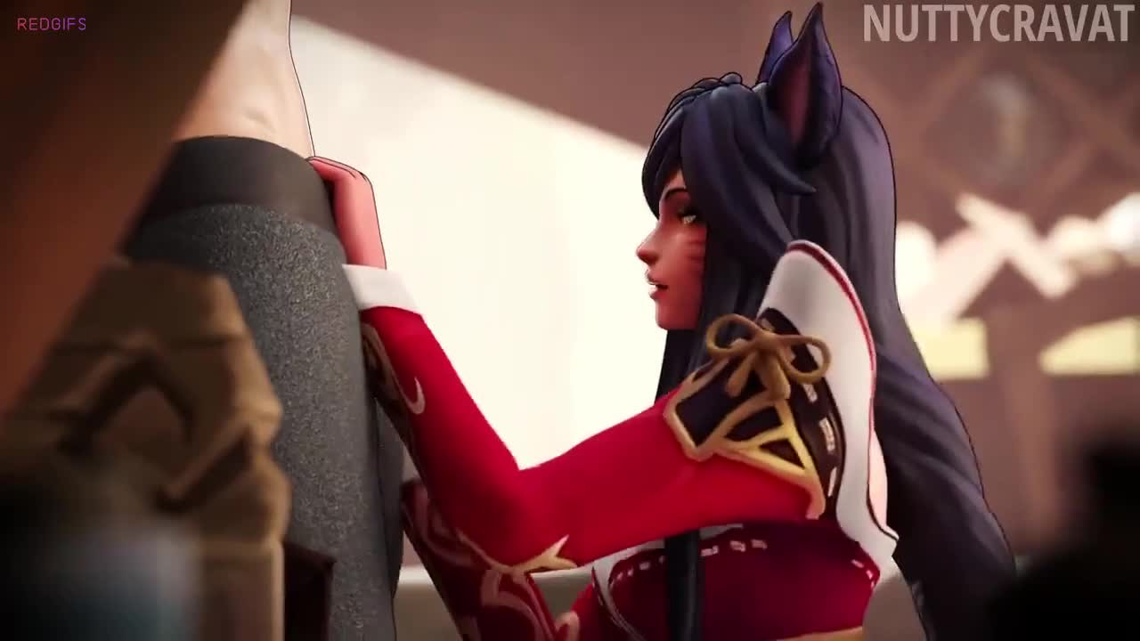 Ahri Blowjob [LeagueOfLegends][NuttyCravat]