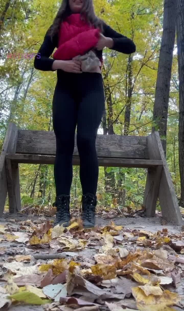 Seasons R Changing, BUTT This WONT Stop Me From Pounding My Booty Outdoors 