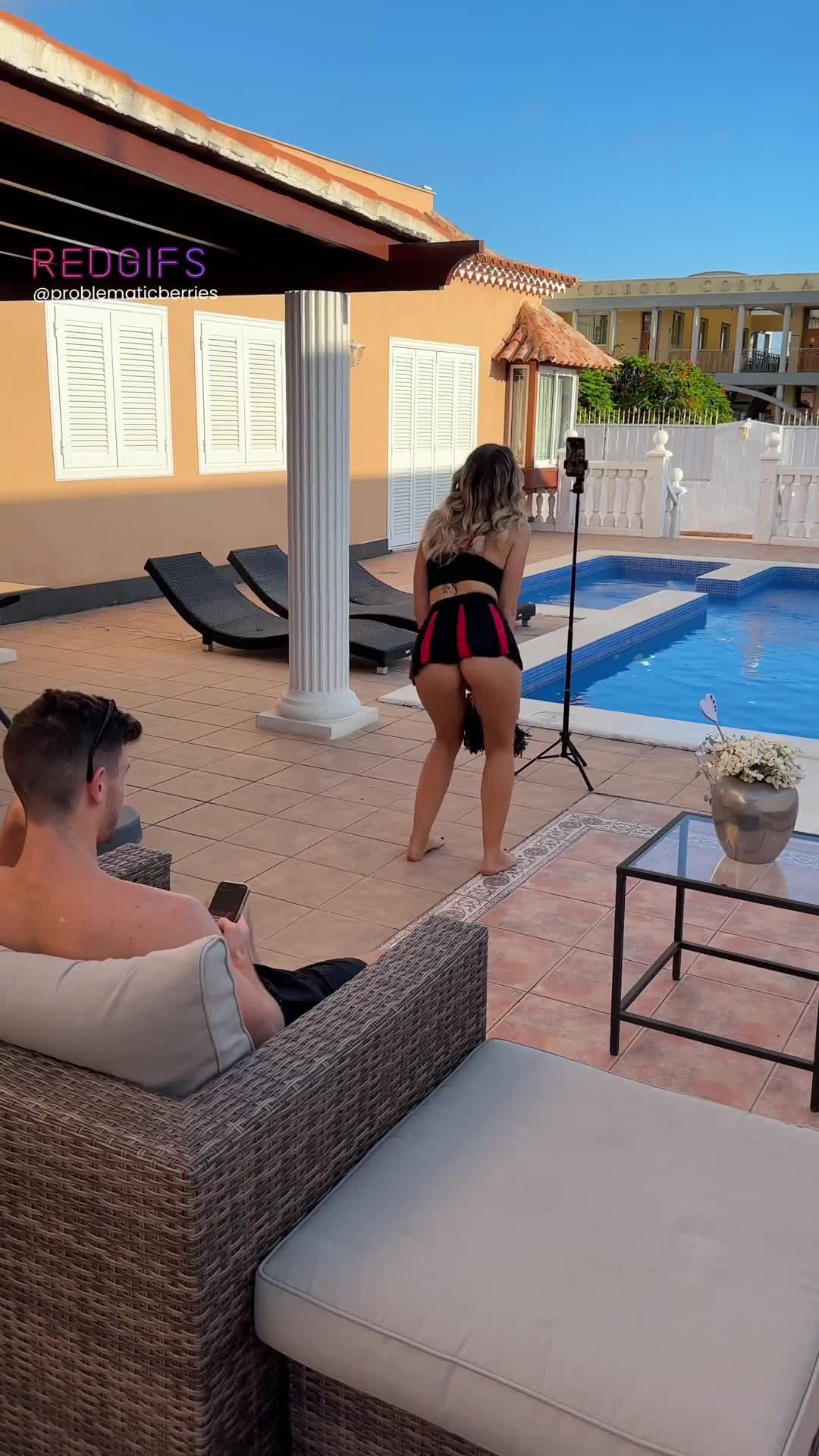 Poppynzach: “I caught him taking pictures of my ass. So I let him fuck it”