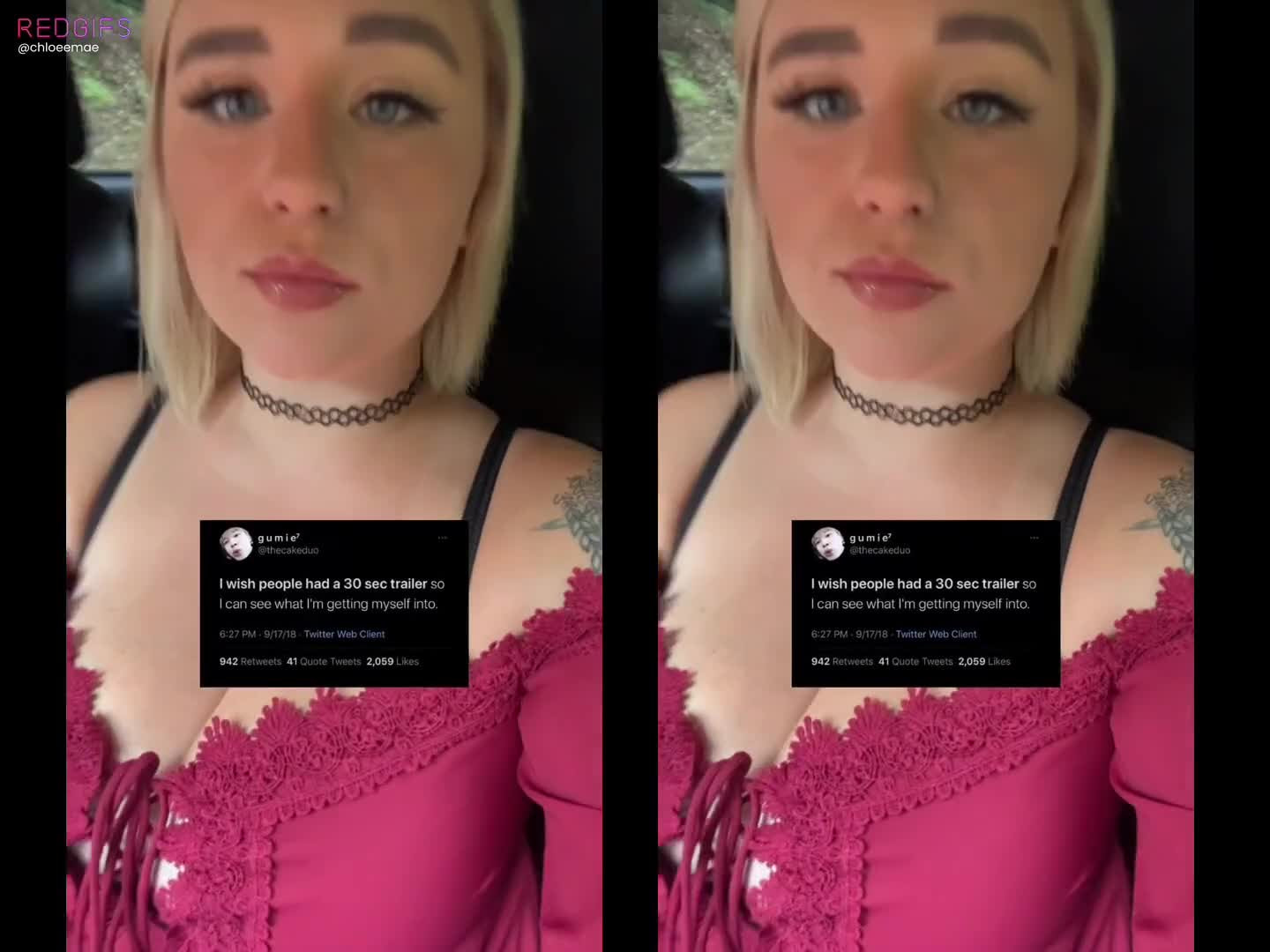 Original and porn versions of this tiktok trend.