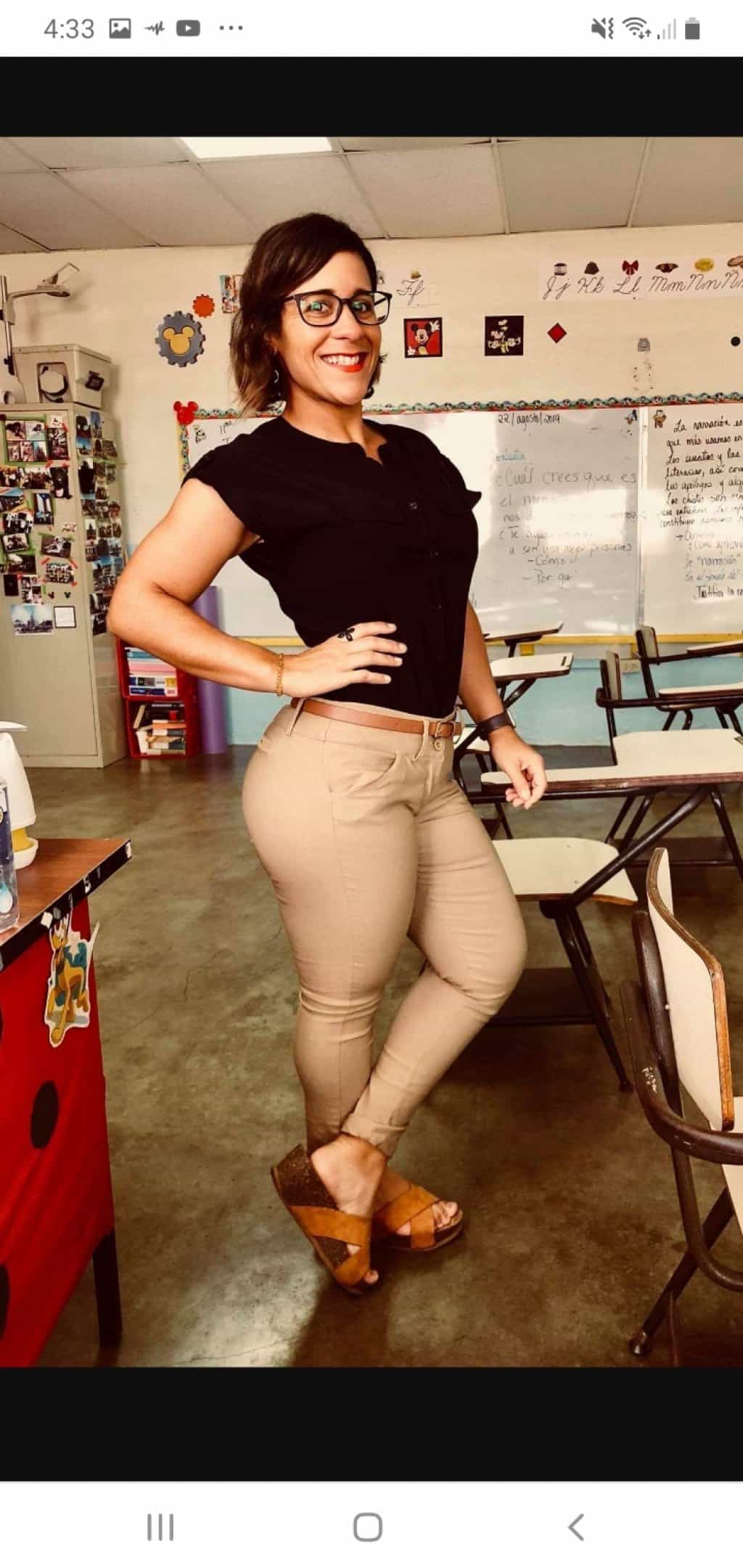 My spanish teacher, comment wat u would do to her. Dm me if u wanna talk about her