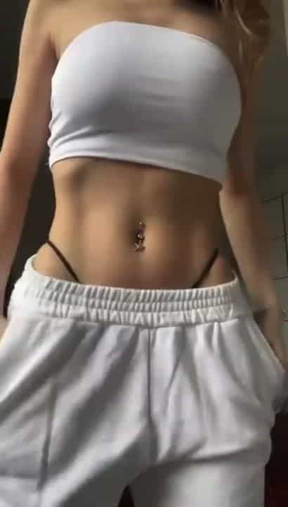 Amazing Tits on Top Of a Sexy Tummy