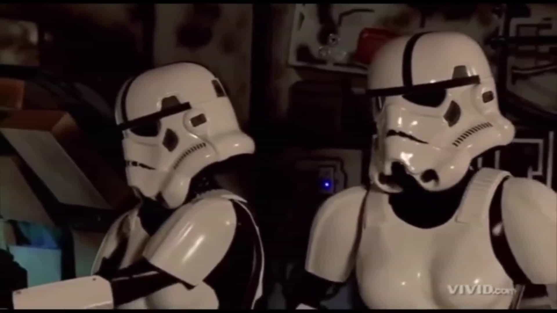 Stormtrooper Babes Get Some Wookie Dick (May The 4th Be With You)
