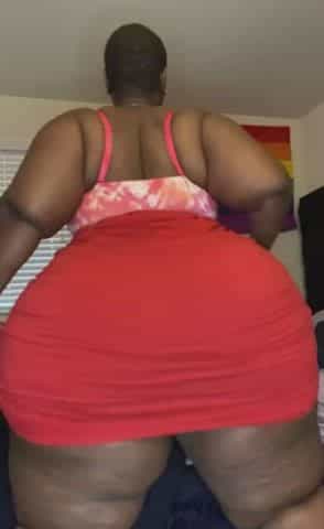 Big African bbw booty
