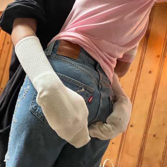 Booty in jeans