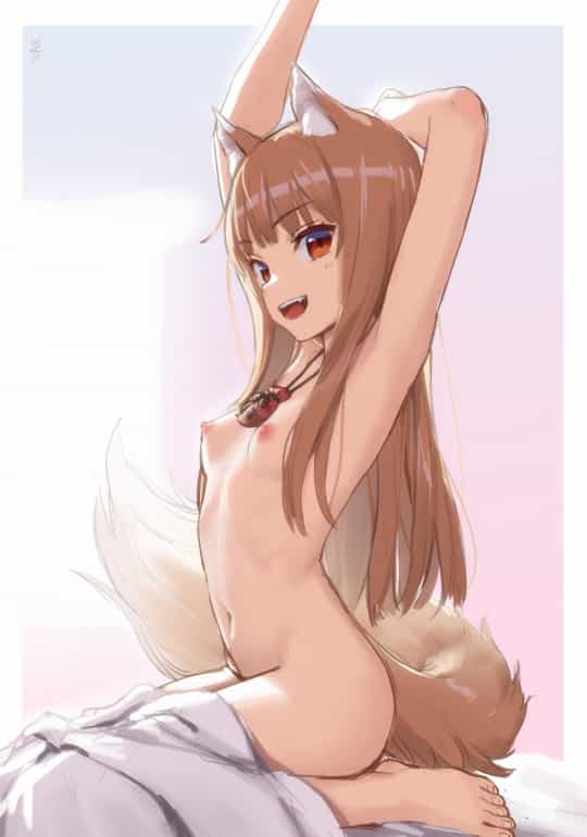Holo wolf goddess [Spice and Wolf]