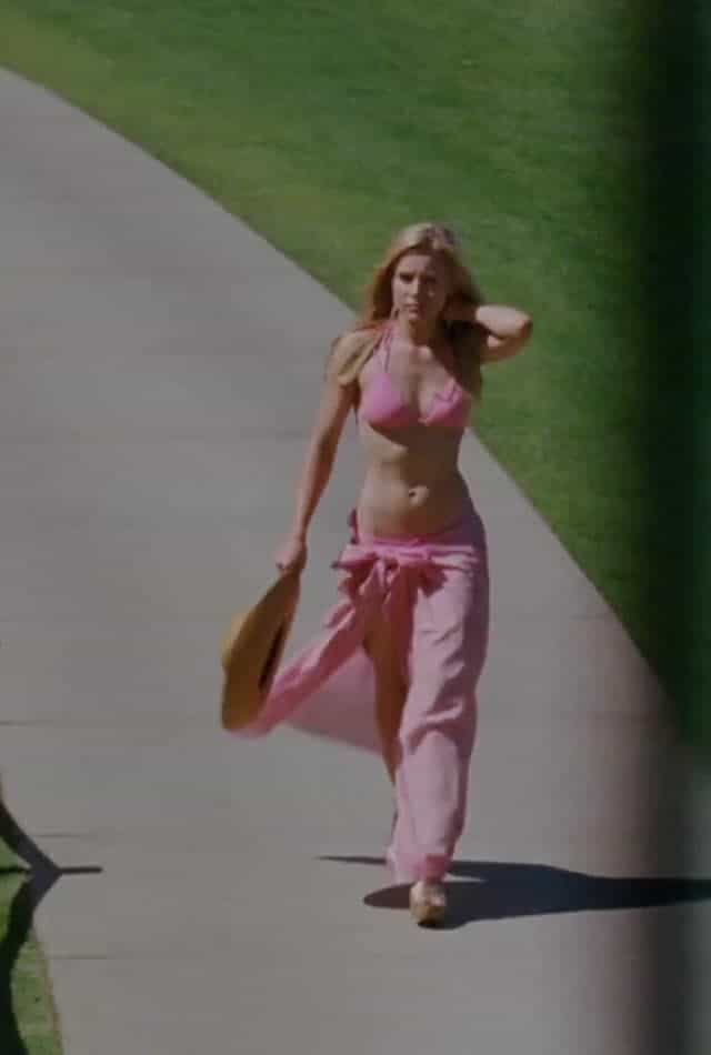 Kristen bell bikini walk