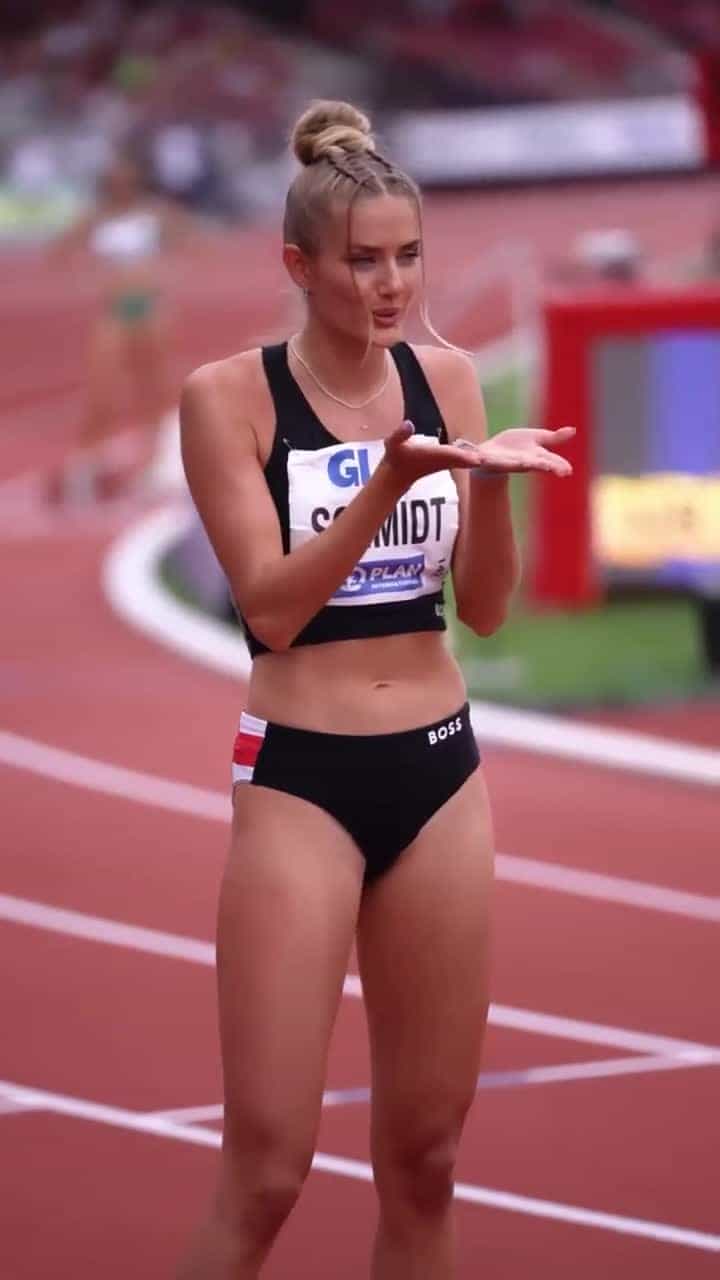 Alica Schmidt - German Track &amp; Field Athlete