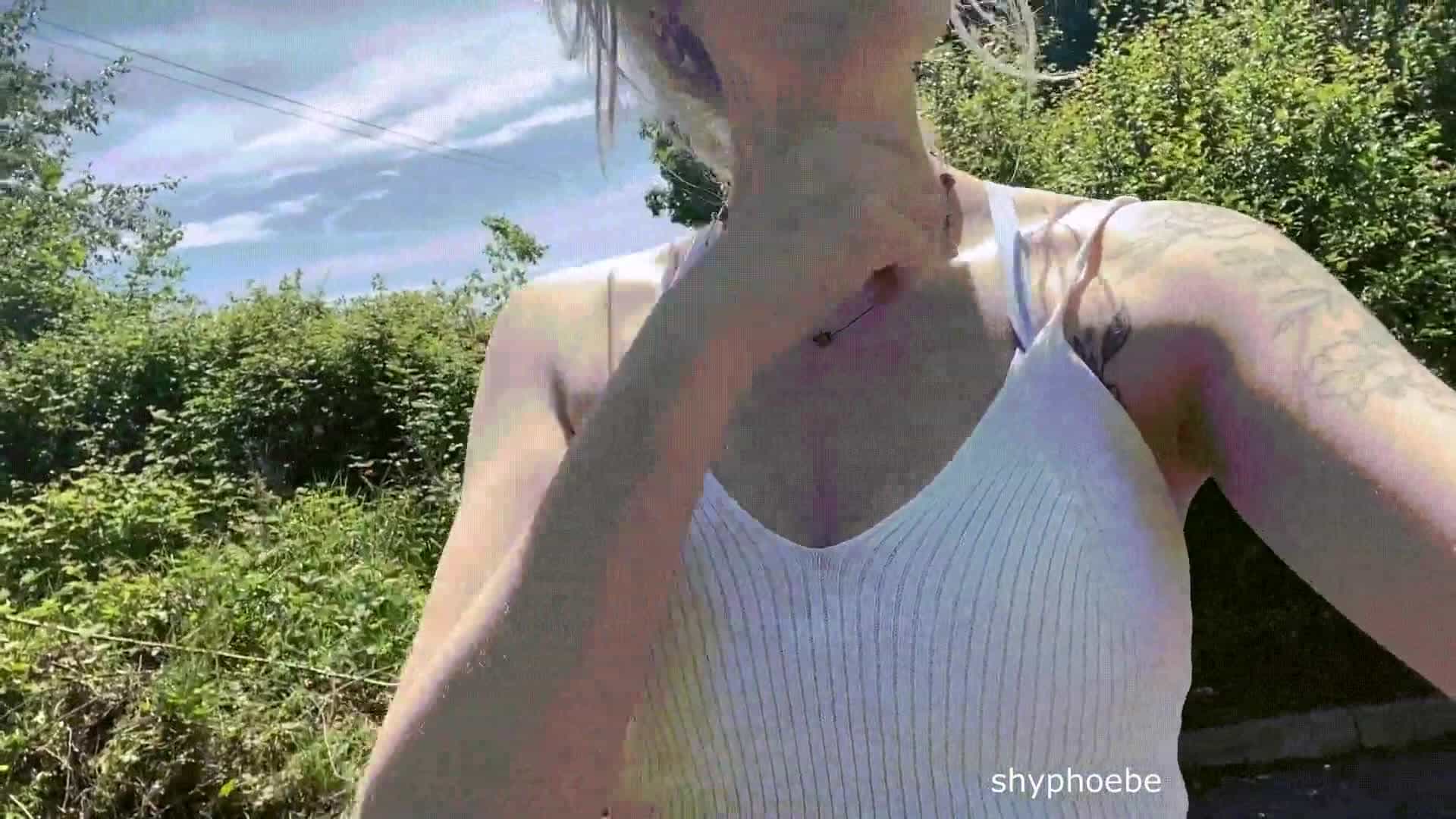 What would you do if you saw me flashing on your hike?
